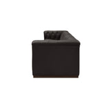 Jervis Brown Sofa Deep by Moe's Home at Eve Furniture