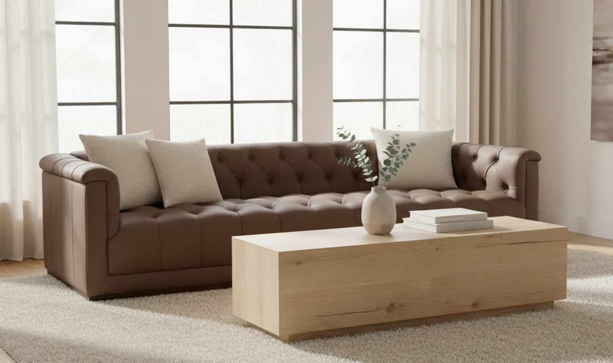Jervis Sofa Cool Brown by Moe's Home at Eve Furniture