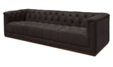 Jervis Sofa Deep Brown by Moe's Home at Eve Furniture