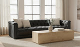 Jervis Sofa Deep Brown by Moe's Home at Eve Furniture