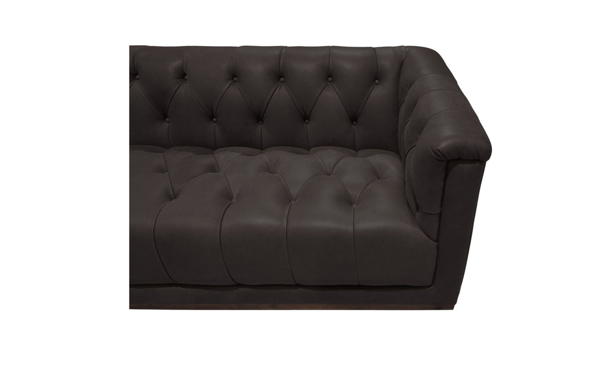 Jervis Sofa Deep Brown by Moe's Home at Eve Furniture