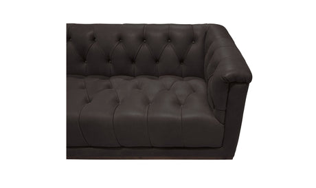Jervis Sofa Deep Brown by Moe's Home at Eve Furniture