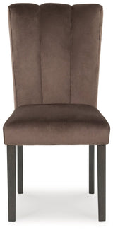Jeshina Dark Brown Dining Room Set by Ashley at Eve Furniture