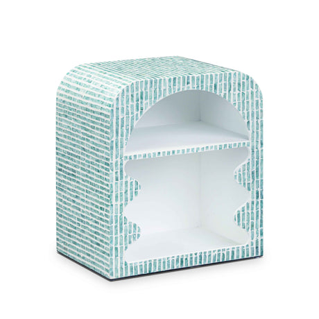 Jess 20" Capiz Shell Nightstand by TOV Furniture at Eve Furniture