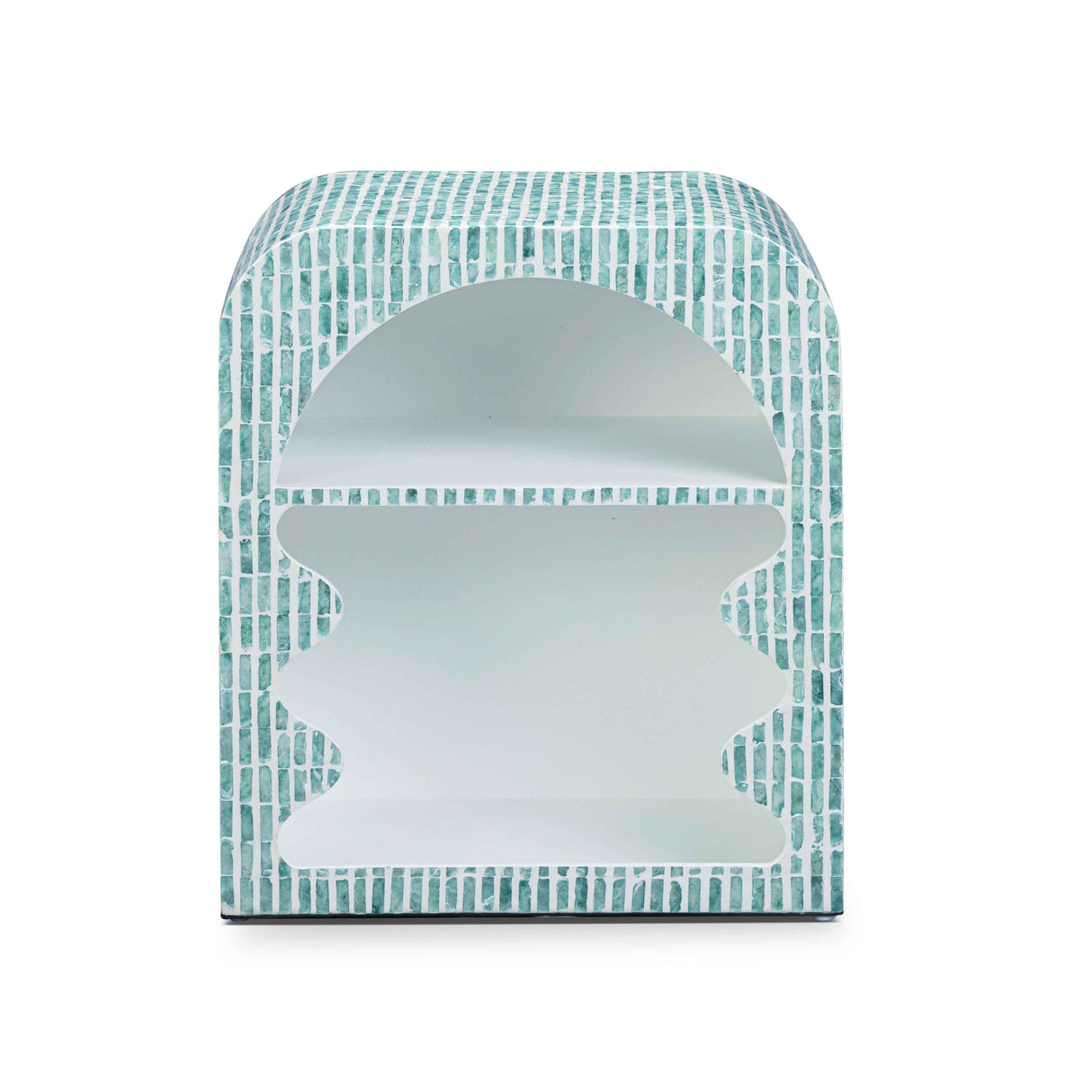 Jess 20" Capiz Shell Nightstand by TOV Furniture at Eve Furniture