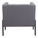 Jess Accent Chair Gray by Zuomod at Eve Furniture