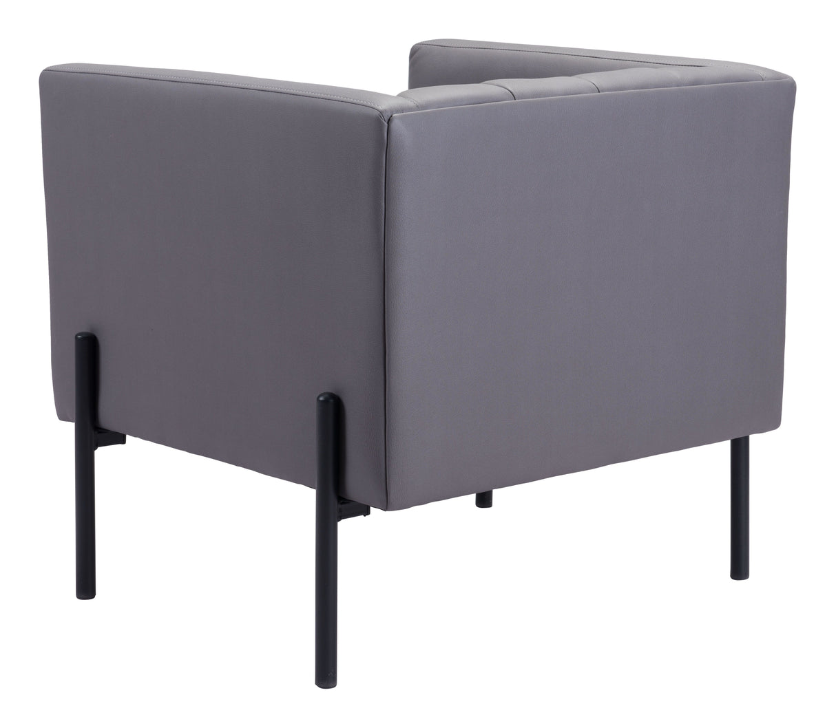 Jess Accent Chair Gray by Zuomod at Eve Furniture