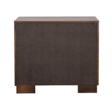 Jessica Cappuccino 2-Drawer Nightstand by Coaster at Eve Furniture