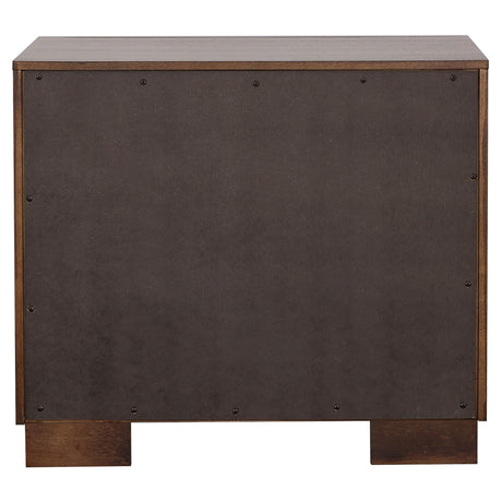 Jessica Cappuccino 4-Piece Queen Bedroom Set with Nightstand Panels by Coaster at Eve Furniture