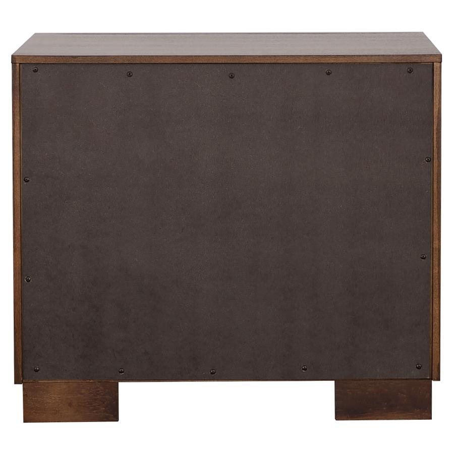 Jessica Cappuccino 5-Piece Eastern King LED Bedroom Set by Coaster at Eve Furniture