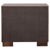 Jessica Cappuccino 5-Piece Eastern King LED Bedroom Set by Coaster at Eve Furniture