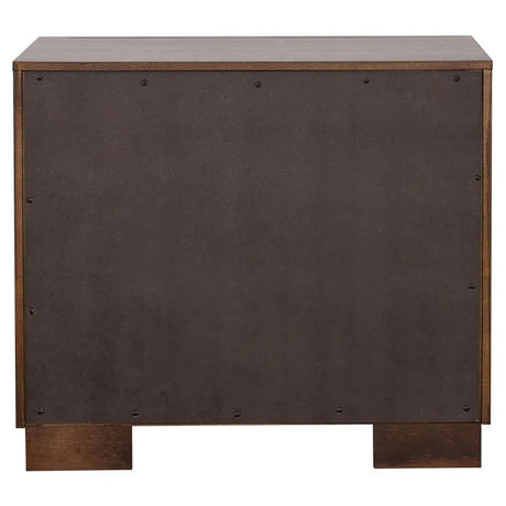 Jessica Cappuccino 5-Piece King Bedroom Set with Nightstand Panels by Coaster at Eve Furniture