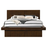 Jessica Cappuccino 5-Piece Queen Bedroom Set with Nightstand Panels by Coaster at Eve Furniture