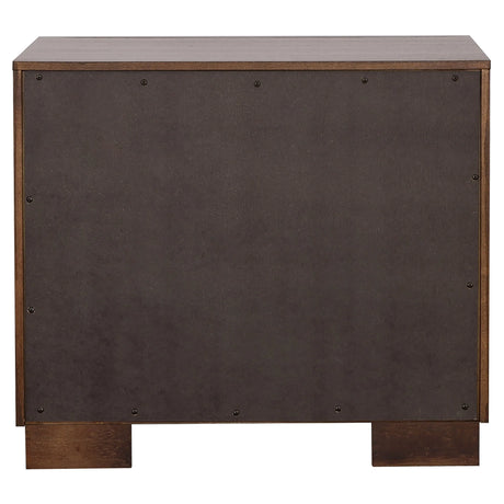 Jessica Cappuccino 5-Piece Queen Bedroom Set with Nightstand Panels by Coaster at Eve Furniture