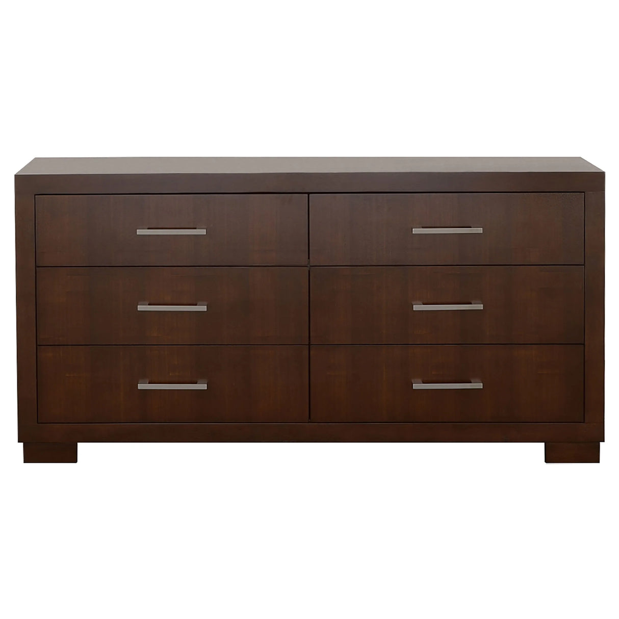 Jessica Cappuccino 5-Piece Queen Bedroom Set with Nightstand Panels by Coaster at Eve Furniture