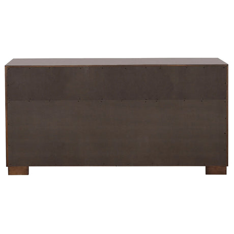 Jessica Cappuccino 5-Piece Queen Bedroom Set with Nightstand Panels by Coaster at Eve Furniture