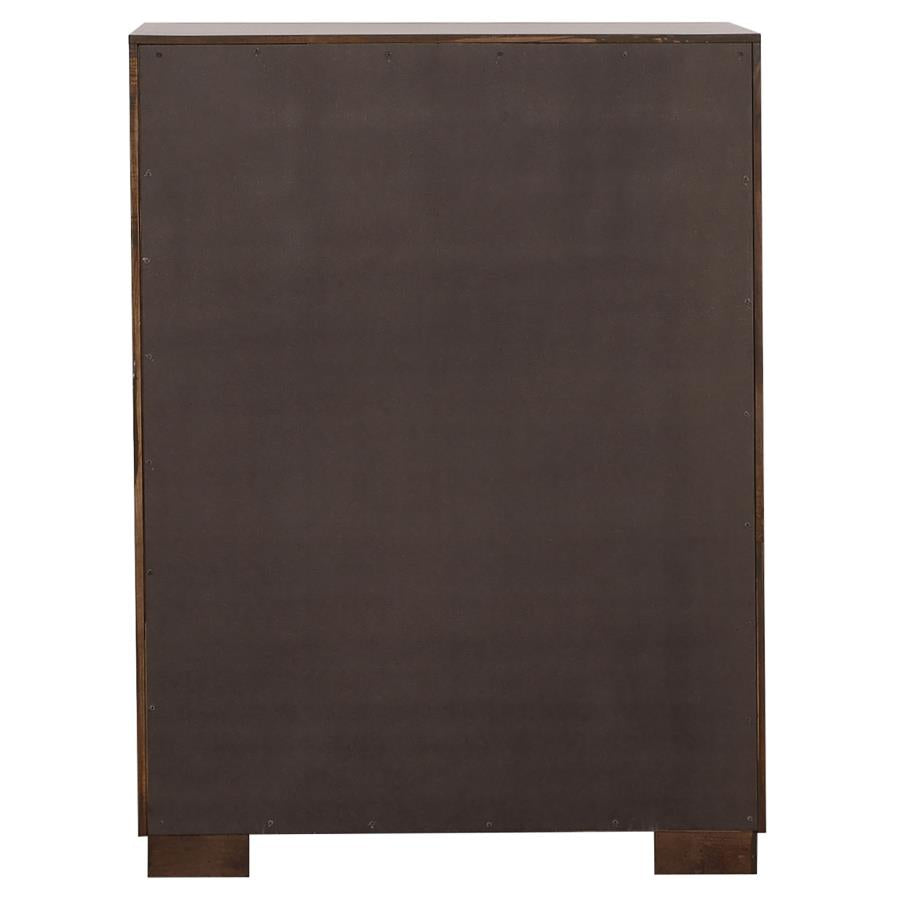 Jessica Cappuccino 6-piece Queen LED Bedroom Set by Coaster at Eve Furniture