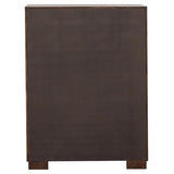 Jessica Cappuccino 6-piece Queen LED Bedroom Set by Coaster at Eve Furniture