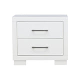Jessica White 2-Drawer Nightstand by Coaster at Eve Furniture