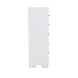 Jessica White 5-Drawer Chest by Coaster at Eve Furniture