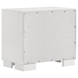 Jessica White 5-Piece King Bedroom Set with Nightstand Panels by Coaster at Eve Furniture