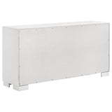 Jessica White 5-Piece King Bedroom Set with Nightstand Panels by Coaster at Eve Furniture