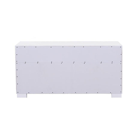 Jessica White 6-Drawer Dresser by Coaster at Eve Furniture