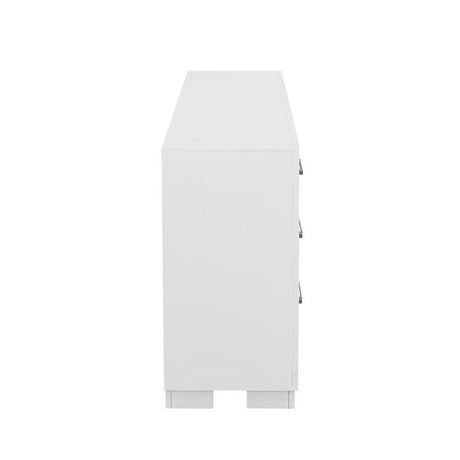 Jessica White 6-Drawer Dresser by Coaster at Eve Furniture