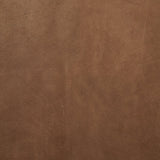 Jessie 55L x 16W Brown Leather Seat W/Black Metal Base Accent Bench by Mercana at Eve Furniture