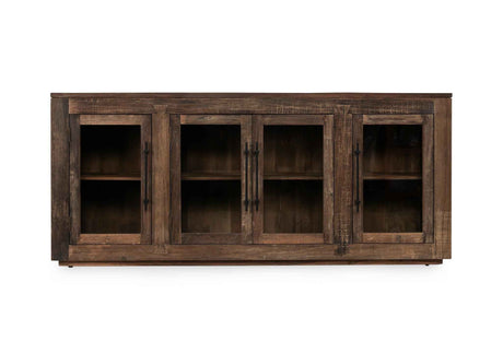Jett 4 Door Cabinet - Natural by Classic Home at Eve Furniture