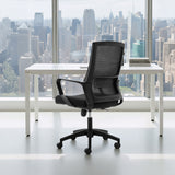 Jett Black Low Back Office Chair by Zuomod at Eve Furniture