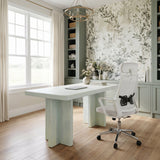 Jett Light Gray High Back Office Chair by Zuomod at Eve Furniture