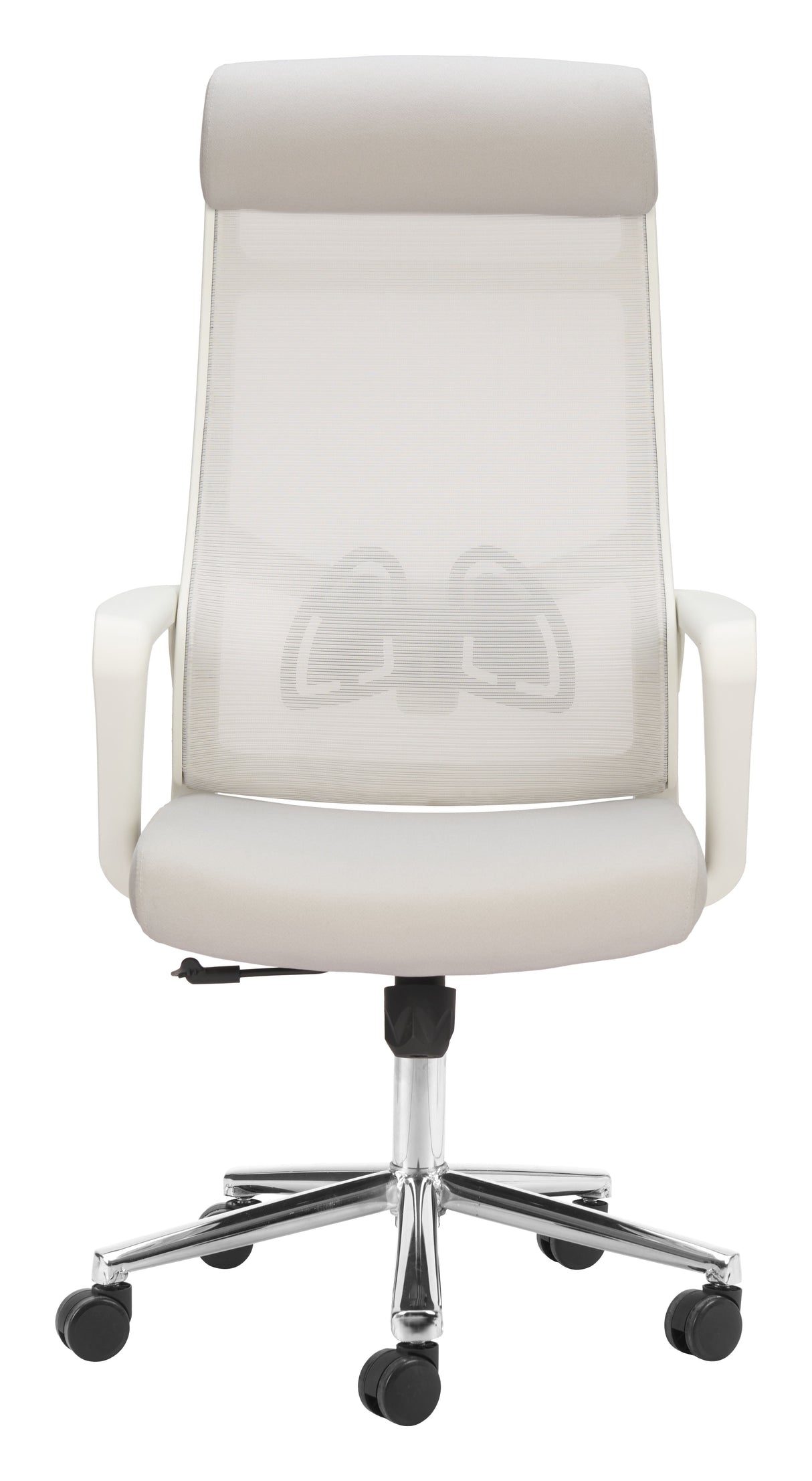 Jett Light Gray High Back Office Chair by Zuomod at Eve Furniture
