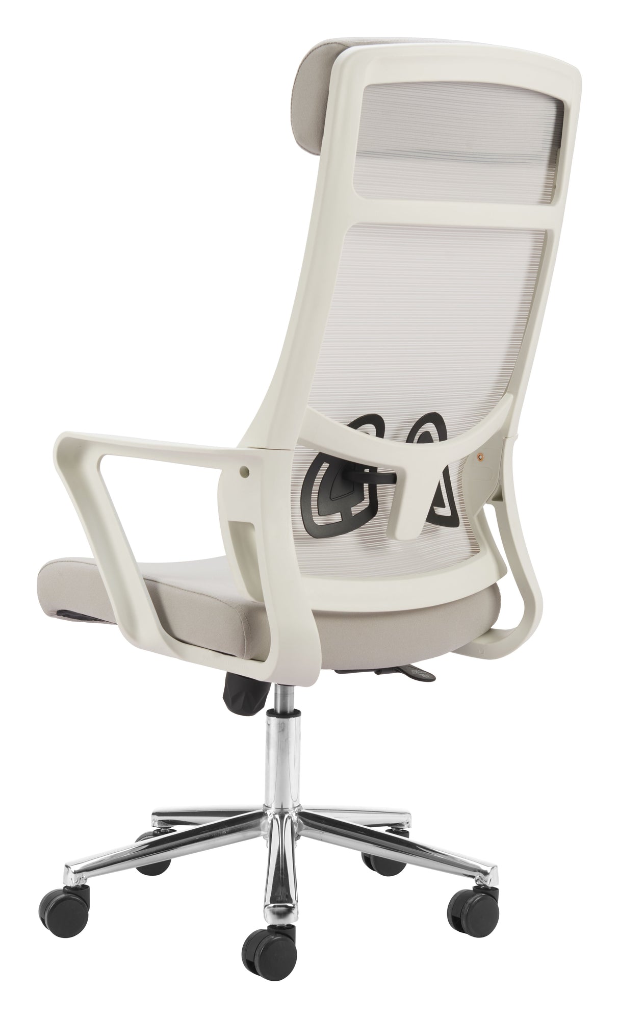 Jett Light Gray High Back Office Chair by Zuomod at Eve Furniture