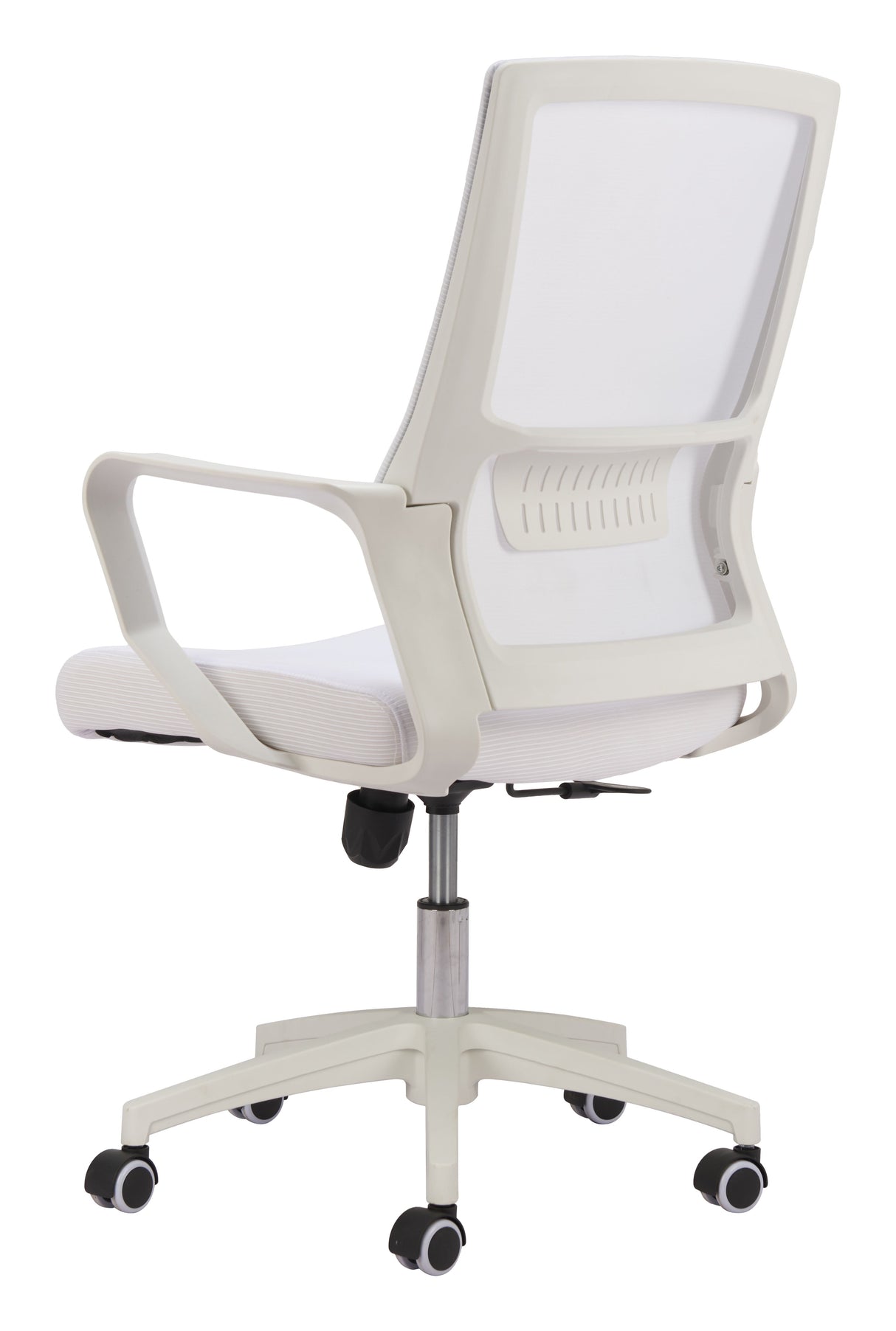 Jett White Low Back Office Chair by Zuomod at Eve Furniture