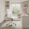 Jett White Low Back Office Chair by Zuomod at Eve Furniture