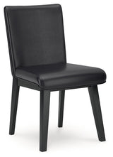 Jettaya Black/White Dining Chair, Set of 2