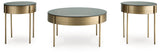 Jettaya Brushed Brass Table