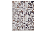 Jettner Multi 5' x 7' Rug by ASHLEY FURNITURE at Eve Furniture