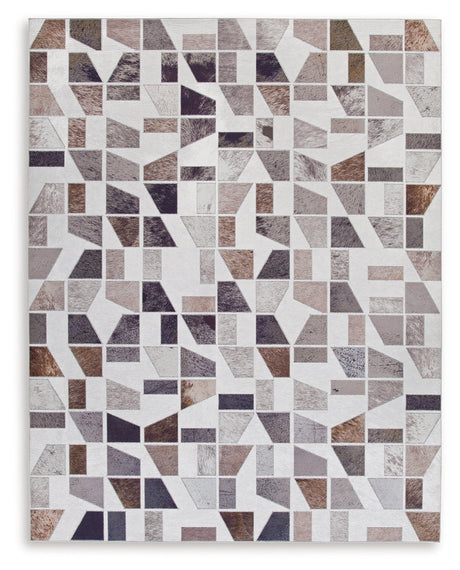 Jettner Multi 7'10" x 10' Rug by Ashley at Eve Furniture