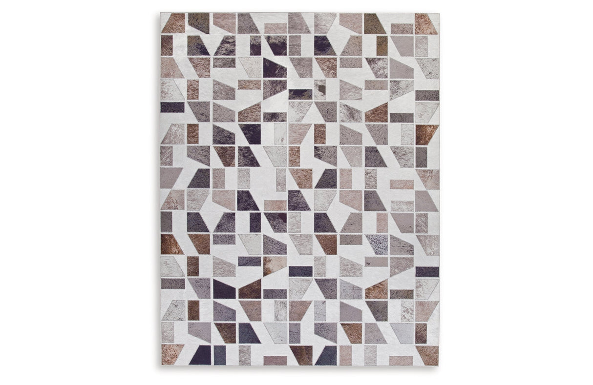 Jettner Multi 7'10" x 10' Rug by Ashley at Eve Furniture