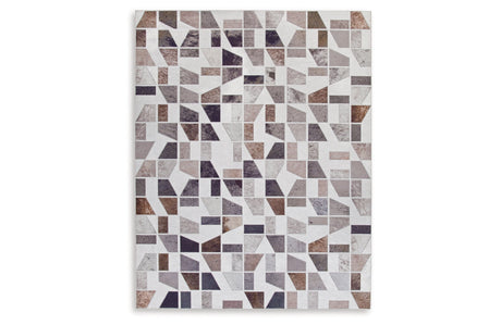 Jettner Multi 7'10" x 10' Rug by Ashley at Eve Furniture