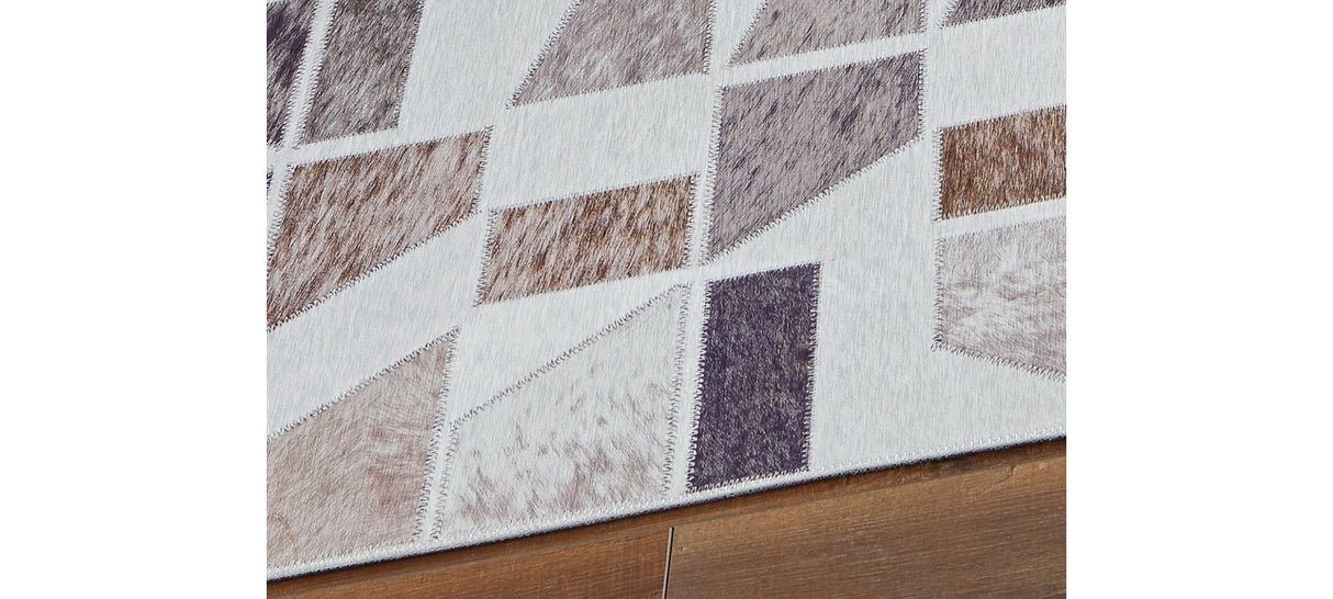 Jettner Multi 7'10" x 10' Rug by Ashley at Eve Furniture