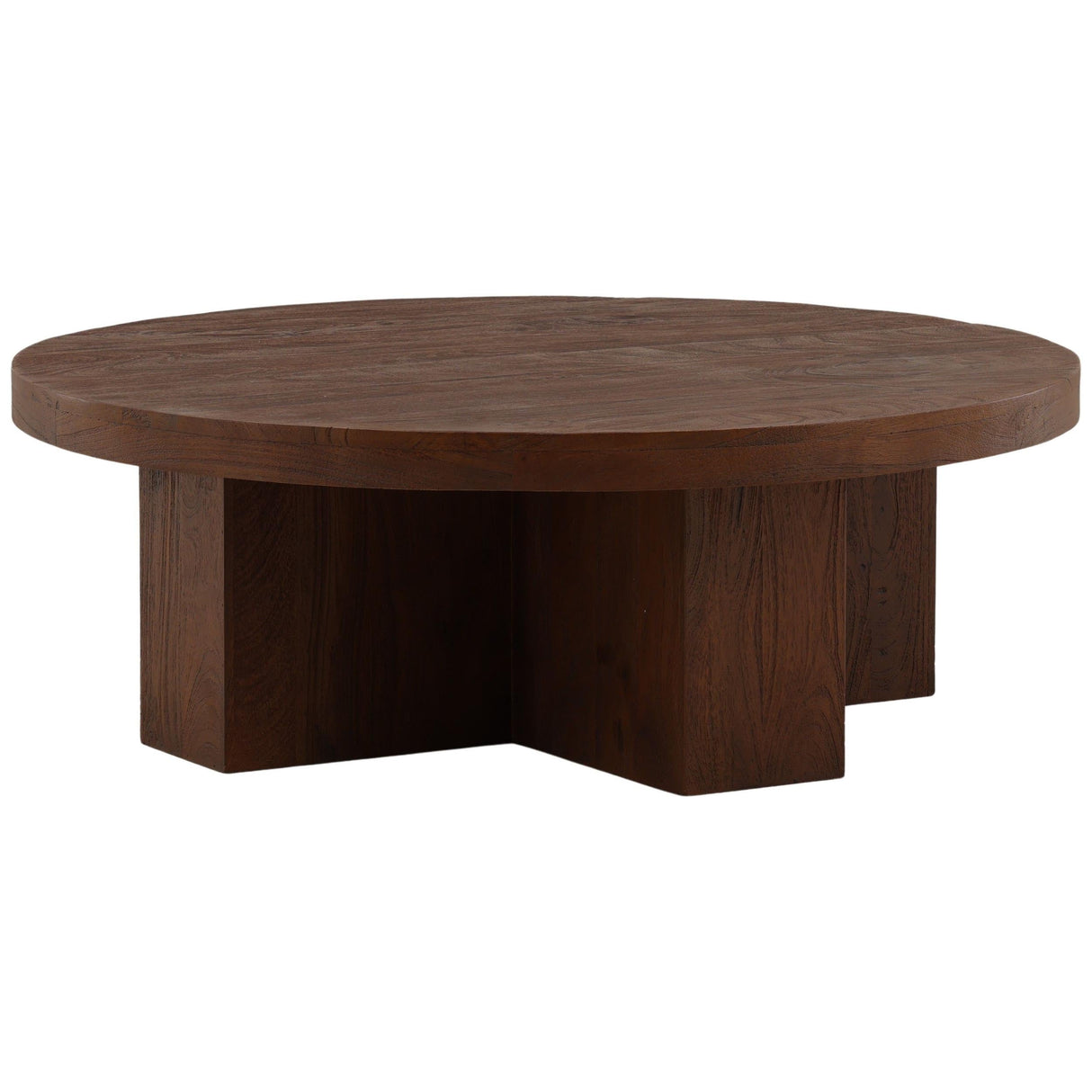 Jettson Coffee Table, Brown by Dovetail at Eve Furniture