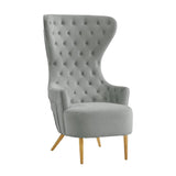 Jezebel Velvet Wingback Chair by Inspire Me! Home Decor by TOV Furniture at Eve Furniture
