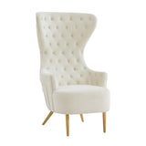 Jezebel Velvet Wingback Chair by Inspire Me! Home Decor by TOV Furniture at Eve Furniture