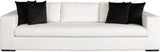 Muse Mist White Performance Fabric Sofa by Diamond Sofa at Eve Furniture