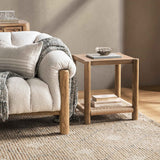 Jilian Imperial Brown End Table by Classic Home at Eve Furniture