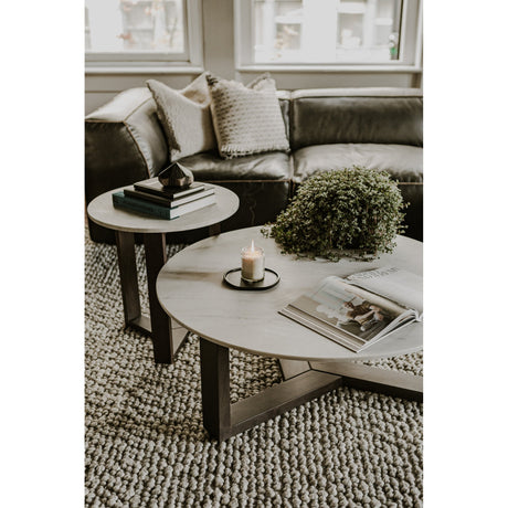 Jinxx Charcoal Grey Coffee Table by MOES at Eve Furniture