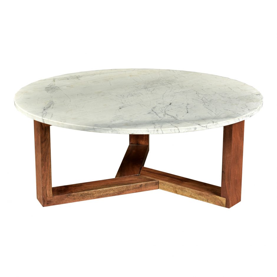 Jinxx Coffee Table Brown by Moe's Home at Eve Furniture